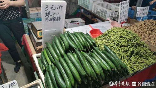 濟南多種蔬菜價格回落，市場增速放緩
